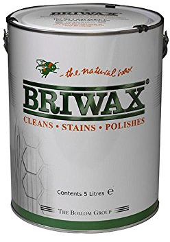 Briwax Original Dark Oak 5ltr -– Multi-Shade Wood Wax Polish | Ideal for Furniture Restoration & DIY Wood Projects
