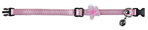 Trixie Katzenhalsband, Satin, mit Blume
