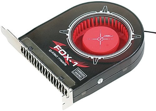 Mod-it PC Lüfter: Interner Gehäuselüfter Fox-1 120mm für die Slot-Blende (Computerlüfter, PC Gehäuselüfter, Slotblenden)