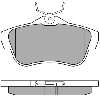 Meyle 025 245 7816 Brake Pad Set, disc brake