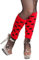 Boland - Beinwärmer, circa 36 cm lang, Stulpen für Erwachsene, Karneval, Halloween, Fasching, Mottoparty, Verkleidung, Theater