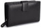 Bifold RFID Wallet Clutch – Genuine Leather Purse with Large Zipped Coin Pocket & High-Capacity Card Holder | Luxury Gift for Women | SADDLER