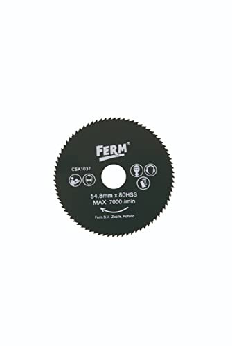 Ferm CSA1037 Precision Sägeblatt, 80HSS