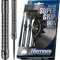 Harrows SUPERGRIP Darts-Set mit 90% Wolframstahlspitze. Erhältlich in 21 g, 22 g, 23 g, 24 g, 25 g, 26 g, 28 g und 30 g – inklusive Supergrip-Schäften, Supergrip-Flights und Reiseetui-25g