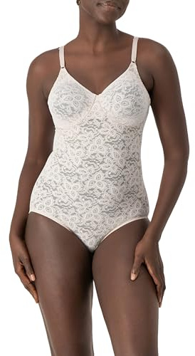 Bali Women’s Shapewear Firm Control Lace ‘N Smooth Built-in Bra Body Shaper Fajas DF8L10