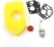 HURI Diaphragm Air Filter Spark Plug Primer Bulb for Mountfield HP470 SP470 SP470ES, 992300,495770, 49440, 694394 Lawnmower Tune up Kit