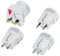 Vivanco RS4W Universal Adapter Reisestecker-Set (Südeuropa, Amerika, Fernreise, UK, USA)