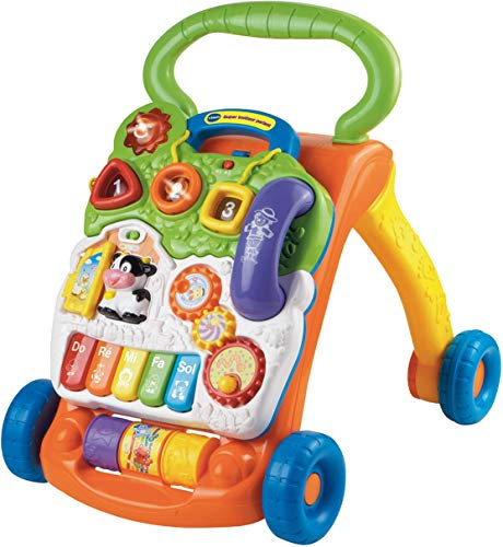VTech - 77005 - Jouet 1er Age - Super Trotteur Parlant 2 en 1