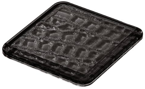 Guzzini 24920022 Set di 6 Vetro Grigio 0.4 x 9 x 9 cm