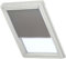 VELUX Original Verdunkelungsrollo DKL F08 0705S Für//GGL, GTL, GPL, GHL, GXL, GGU, GTU, GPU, GHU, GXU F08//in Stofffarbe 0705/Uni Grau//Seitenschienen in Silber_3439