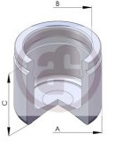 AUTOFREN SEINSA D02586 Bremssattel-Kolben 48mm Stahl Kompatibel mit MERCEDES-BENZ 100 Bus 631 100 Kasten 631 100 Pritsche/Fahrgestell 631