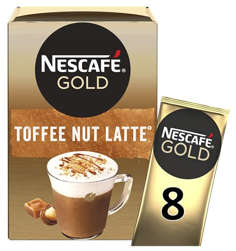 NESCAFÉ Toffee Nut Latte 8 pack 156g