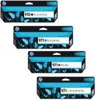 HP 970 Black/971 Cyan/Magenta/Yellow 4-pack Original Ink Cartridges