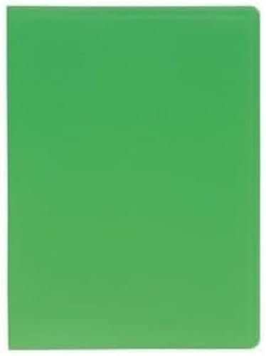 Exacompta 8er Pack 8583E Premium Sichtmappe aus blickdichten Kunststoff DIN A4 mit 80 Klarsichthüllen, 160 Sichten, perfekt für die Schule und das Büro Aktenhülle, Prospekthülle, dunkelgrün