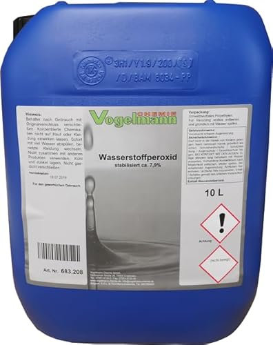 Vogelmann Chemie GmbH 10 l Wasserstoffperoxid 7,9% Aktivsauerstoff