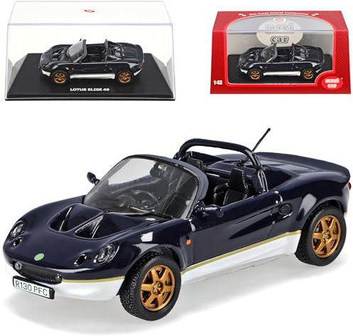 MAXI CAR Lotus Elise 49 Schwarz Mark i 1. Generation 1/43 Modell Auto Modellauto Sonderangebot