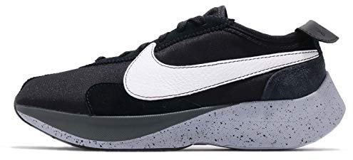 Nike Moon Racer Mens Running Trainers AQ4121 Sneakers Shoes (UK 9 US 10 EU 44, Black White Wolf Grey 001)
