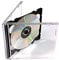 Vision Media 50 X Double CD Jewel Case Black Tray - 10.4mm Spine