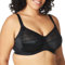 Elomi Women's Cate Underwire Full Cup Banded Bra Coverage,Black,38DD