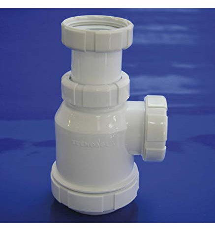 Sifon Botella Extensible T-4 1 1/2 Tuerca Loca