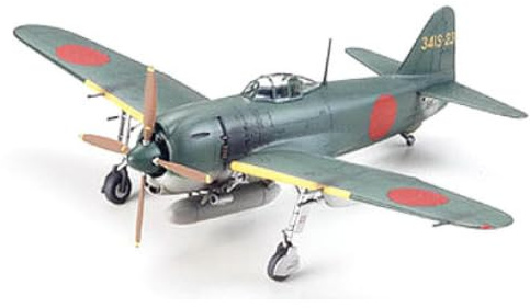 TAMIYA 300060768 300060768-1:72 Kawanashi Shiden Type 11, military aircraft, model aircraft, model plane, standing model, faithful replica, plastic kit, crafts, model kit, assembly, unpainted