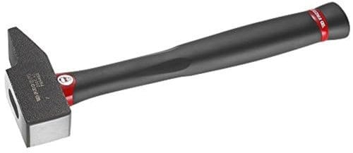 FACOM - Marteau de Mécanicien Rivoir - 200C.28 - Manche de Sécurité Ergonomique Noyau Graphite - Faibles Vibrations de Frappe - Pour Plier, Pointer et Redresser le Métal - Grande Robustesse