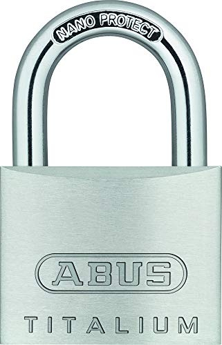 ABUS TITALIUM 64TI/20 Twins (2 Schlösser in Blisterpackung) Aluminium-Hangschloss