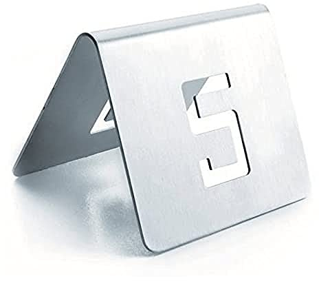 LACOR 61096 Tischnummernschild 6 x 5 cm 13-24-teilig | Langlebiges Profi-Utensil; entwickelt für optimale Leistung und schnelle, unkomplizierte Reinigung in der Spülmaschine