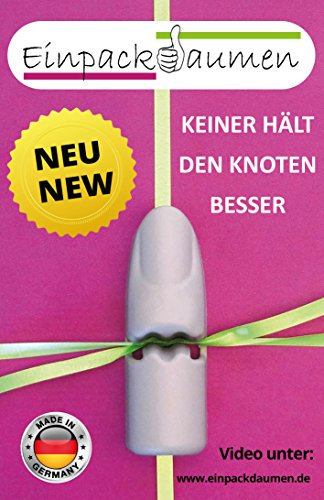 HOWADO GmbH Einpackdaumen - Geschenke verpacken und Schleifen binden leicht gemacht