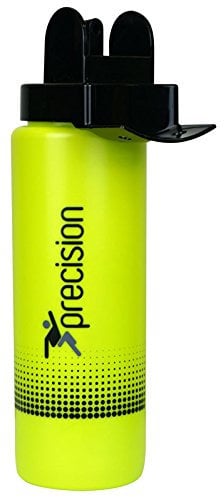 Precision Team Hygiene Water Bottle - Fluo Lime/Black - Quantity Options (6 Bottles)