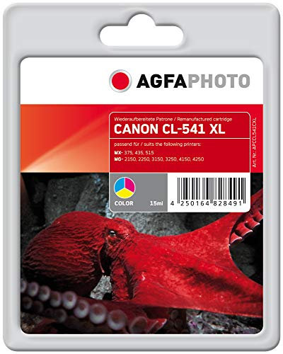 AgfaPhoto APCCL541CXL Tinte für Canon MG2150, 552 Seiten, farbig