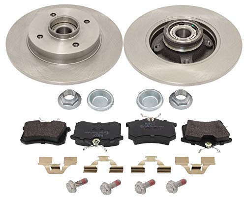 Mapco 47361 Bremsensatz Bremsscheiben mit Bremsbelägen | Kompatibel mit: CITROËN C4 Coupe, C4 I, C4 I Stufenheck, PEUGEOT 2008 I, 207, 207 CC, 207 SW, 208 I, 307, 307 Break, 307 CC