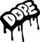 Plott Aufkleber Bloody Dope Sticker Tuning Autoaufkleber Decal Static Fun