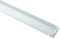 jarolift Clip di Fissaggio per Strisce Frangivista per Recinzione in PVC, Salda Tenuta, in Plastica, Set di 25 Pezzi, 15 x 190 x 8 mm, Bianco