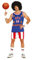 Fiestas Guirca Kostüm Mann American Basketball grÖsse l