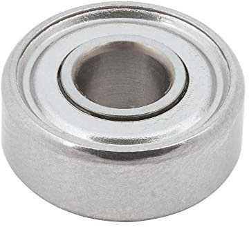 Trend 10-Pack Router Cutter Replacement Bearings, 3/16in Bore | Multipack Of 10 Replacement Bearings For Router Cutters With 3/16 In Bore And 1/2 In Diameter For Production Use, B127A/10