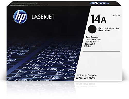 HP 14A (CF214A) Schwarz Original Toner für HP Laserjet Enterprise 700 M712, HP Laserjet Enterprise M725