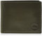 Timberland Herren Leather Wallet with Attached Flip Pocket Reisezubehör-zweifach gefaltetes Portemonnaie, Grau (Fine Break), Einheitsgröße