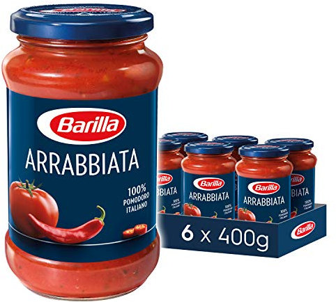 Barilla Pastasauce Arrabbiata – 6er Pack (6x400g)