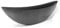 Decoline Kunststoff Blumentopf Schiff (schwarz Glitter, XL: 55.5 x 17.5cm)
