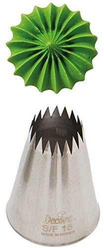 Decora 0263543 Cornetto Blisterato Decora Stella Francese 16