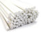 Plastique baguettes de soudure ABS Blanc 3mm Ronde 25 Barres