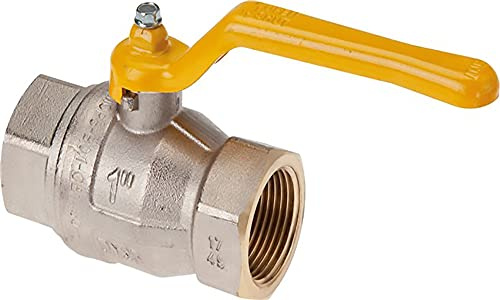 Kugelhähne DVGW geprüft (PN 5 / MOP 5), EN 331, bis 50 bar, Druckluft Wasser Gas Ventile Kugelhahn (Standard: Rp 3/4)