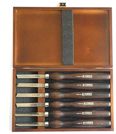 Narex Woodturning Lathe Chisels - Set of 6 pcs