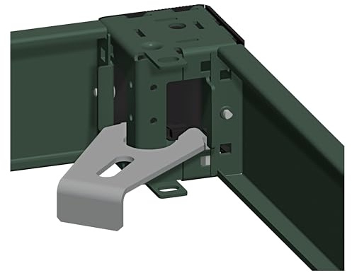 Schneider Electric Halter Stahl, für Befestigung des Plinths PanelSeT Accessoires 78 mm M12 78mm