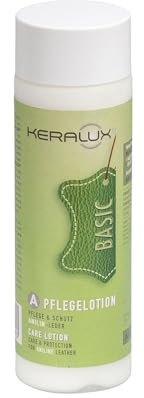 KERALUX Pflegelotion A für Anilin Leder. 200ml Pflege, Rückfettung und Lichtschutz