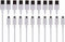 tekSonic 10-Pack Micro USB Cable Wholesale Lot (Bulk 1 M/3.3 ft Universal Charging Sync and Charge Micro USB to USB A Cords, Data Cable for Samsung Galaxy, HTC, LG, Android, Windows Phone