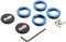 ODI 124383 Griffe Accessories Klemmringe für Lock-On System, Blau, 7 mm, D70LJU
