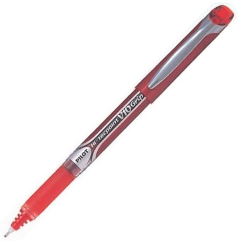 PILOT 298097 Tintenroller Hi-Tecpoint V10 Grip rot