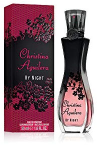 Christina Aguilera - By Night, Damen-Körperparfüm, mit Pfirsichblüte, blumiger, orientalischer und fruchtiger Duftnote, am besten geeignet für den Sommer, Parfum für Frauen